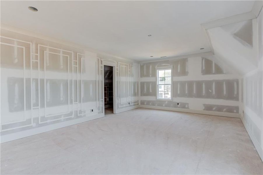 In-progress construction of a new home in , Buford, GA (Image 37).