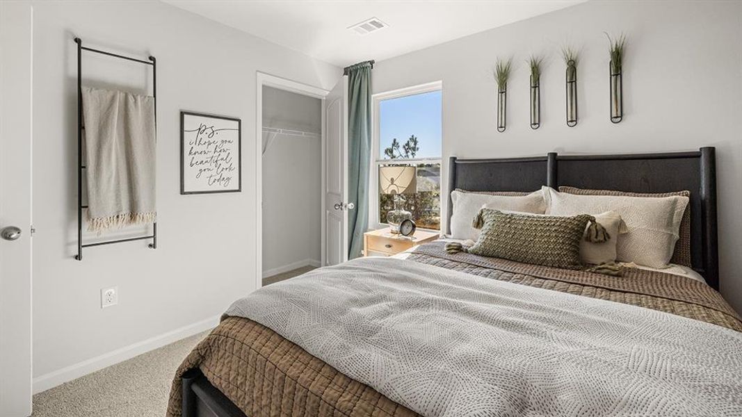 Furnished interior view inside a new home in Harvest Park, Decatur (Image 14).