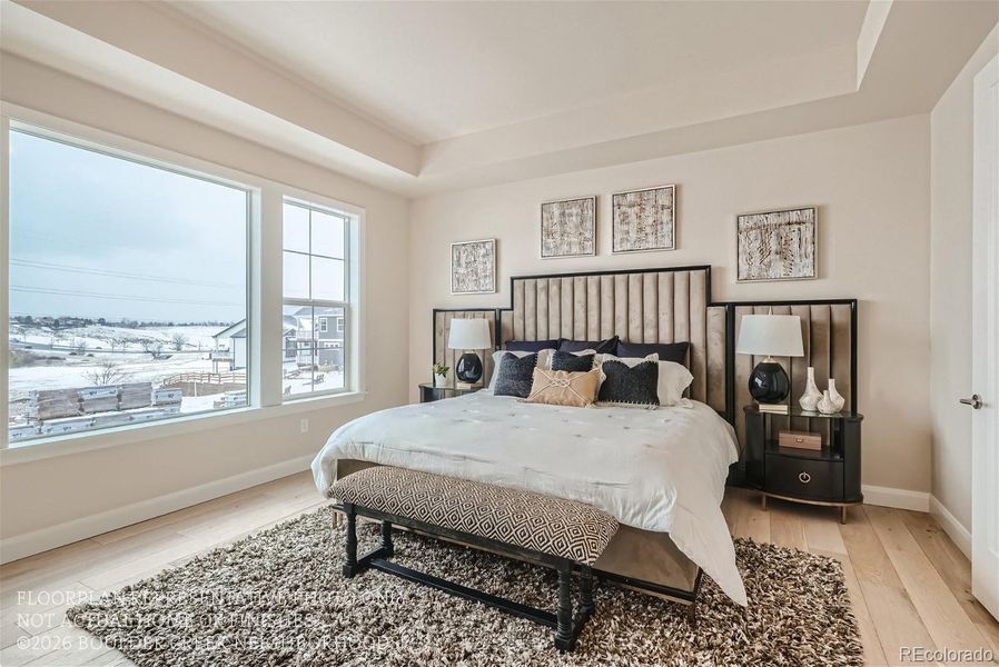 Furnished interior view inside a new home in , Broomfield (Image 35).