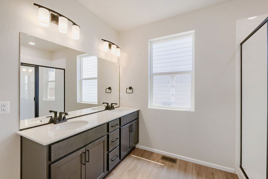 Furnished interior view inside a new home in Brighton Crossings, Brighton (Image 4).