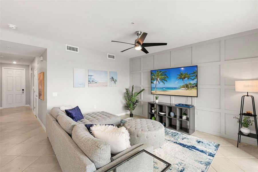 Furnished interior view inside a new home in , Punta Gorda (Image 25).