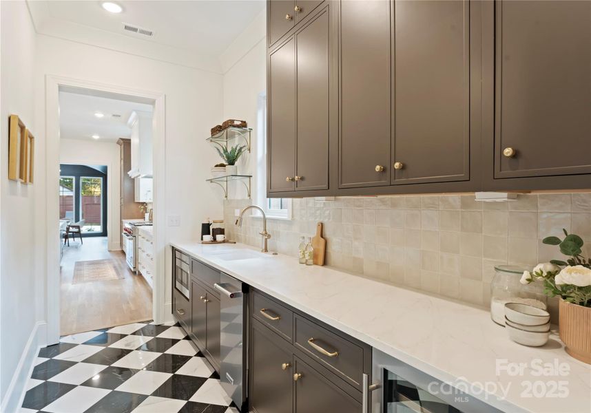 Furnished interior view inside a new home in , Charlotte (Image 13).