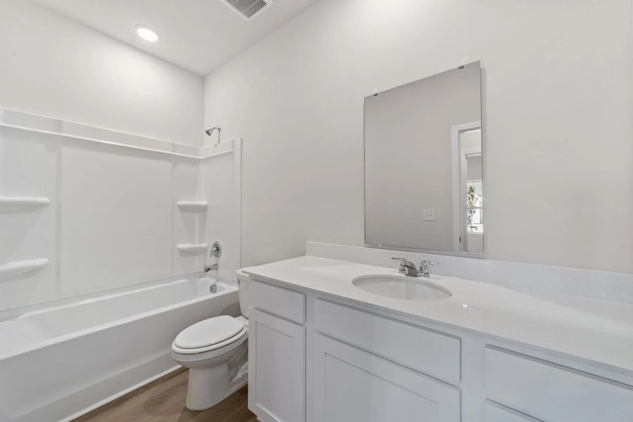 Furnished interior view inside a new home in Blue Heron Retreat, Little River (Image 5).