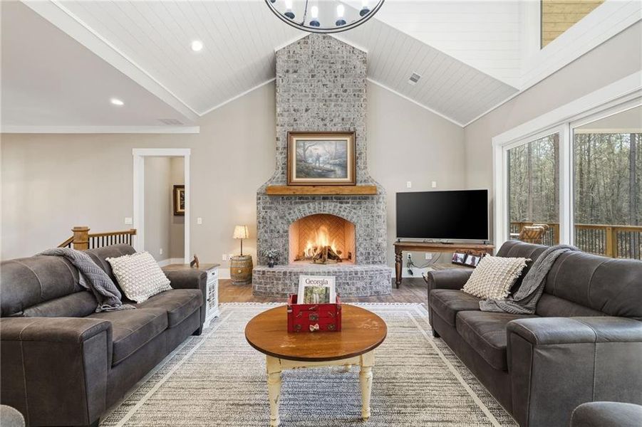 Furnished interior view inside a new home in , Dawsonville (Image 8). Furnished interior view inside a new home in , Dawsonville (Image 8).