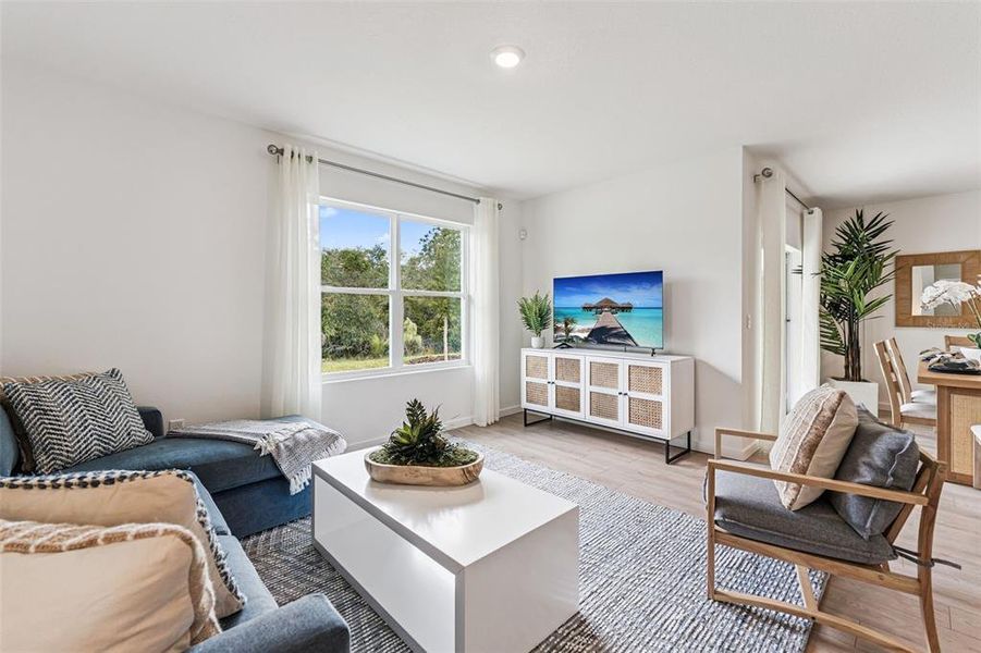 Furnished interior view inside a new home in Crossroads at Kelly Park, Apopka (Image 7).