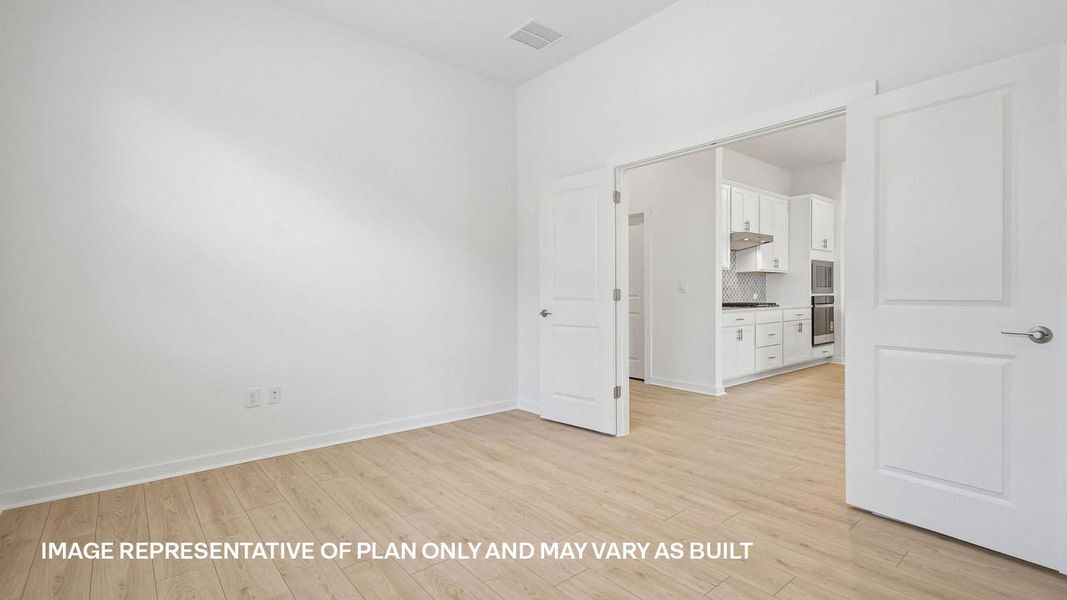 Spacious, unfurnished interior of a new home in Rosenbusch Ranch, Leander (Image 25). Spacious, unfurnished interior of a new home in Rosenbusch Ranch, Leander (Image 25).