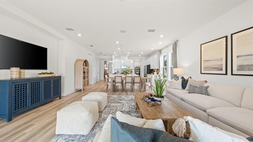 Furnished interior view inside a new home in Timber Ridge, Plant City (Image 15).