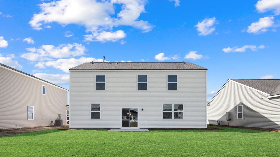 Exterior details and patio area of a home in The Retreat at East Argent, Ridgeland (Image 3). Exterior details and patio area of a home in The Retreat at East Argent, Ridgeland (Image 3).