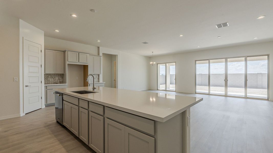 Furnished interior view inside a new home in Windrose, Waddell (Image 13).