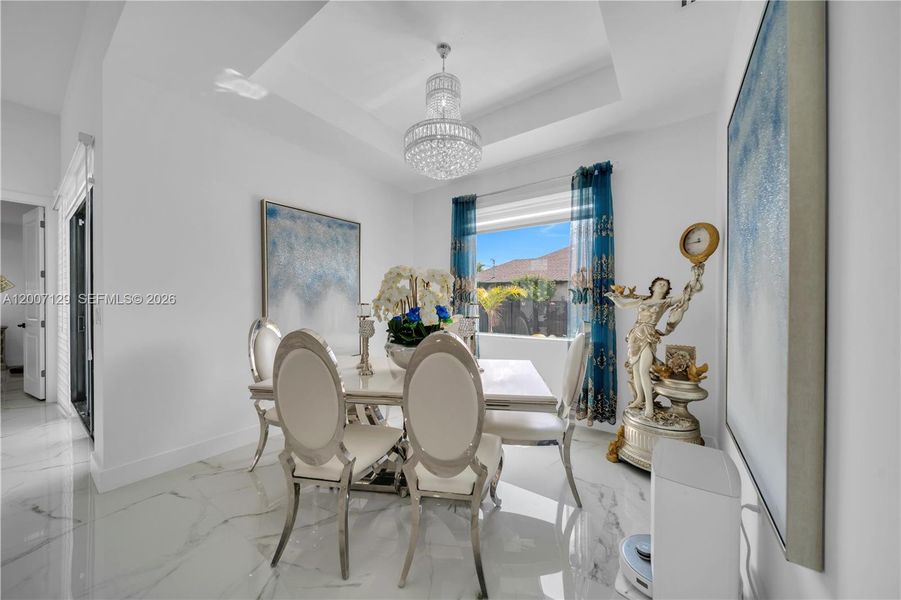 Furnished interior view inside a new home in , Cape Coral (Image 16).