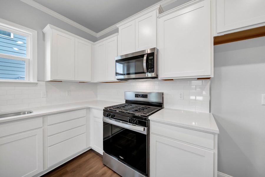 Furnished interior view inside a new home in Monroe Preserve, Chapin (Image 8).