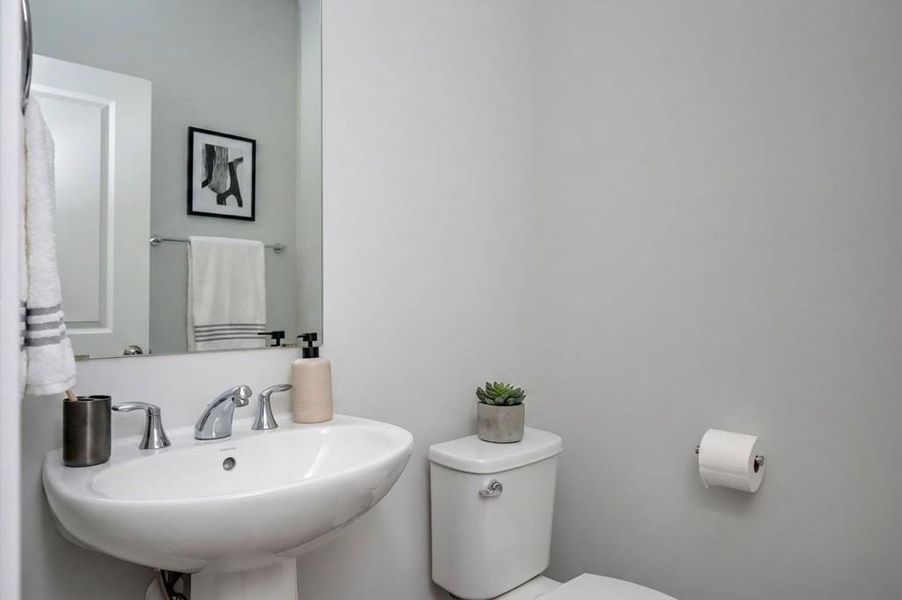 Furnished interior view inside a new home in , Atlanta (Image 17).