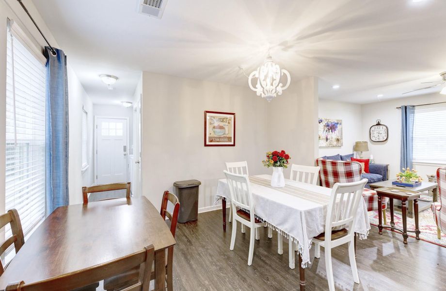 Furnished interior view inside a new home in , Summerville (Image 8).