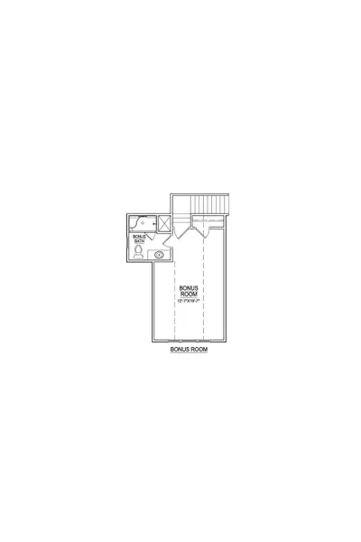 2D floor plan layout of this home in Eli's Ridge, Winterville, NC (Image 3).