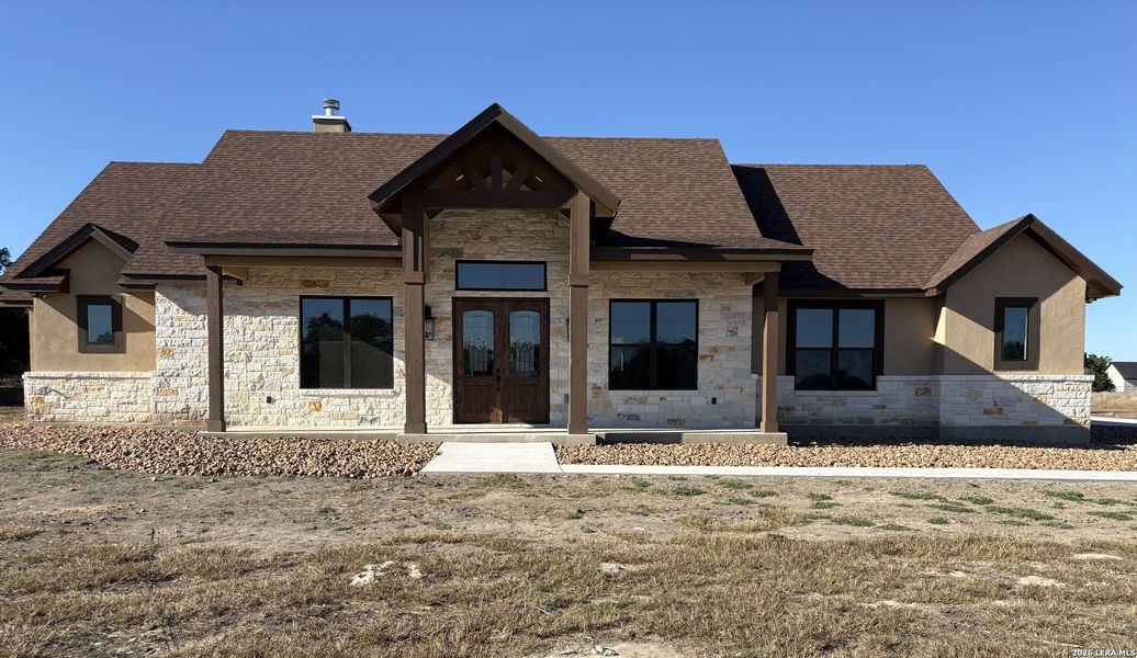 In-progress construction of a new home in , Bandera, TX (Image 25).
