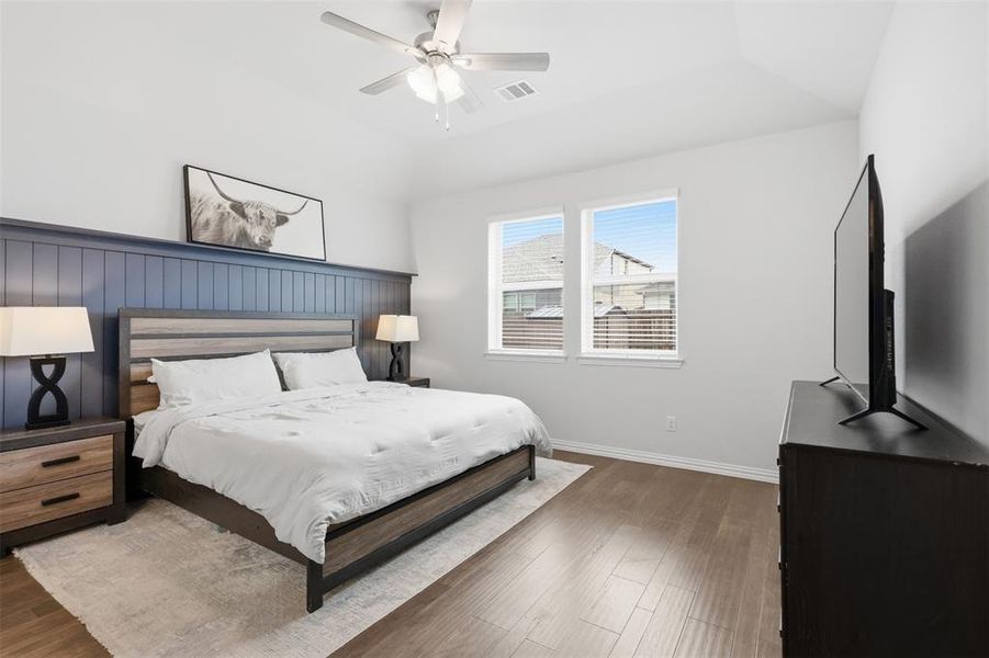 Furnished interior view inside a new home in , Denton (Image 11).
