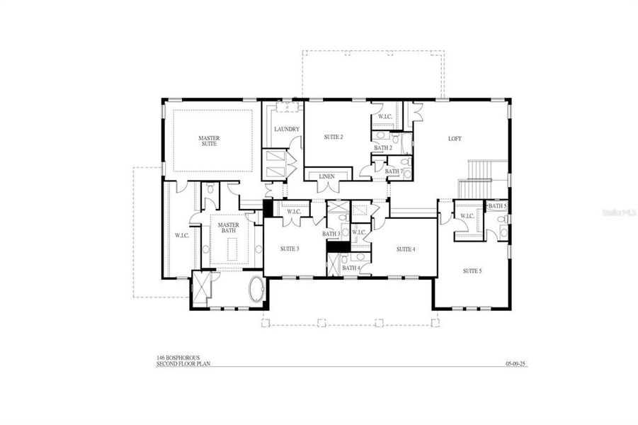 2D floor plan layout of this home in , Tampa, FL (Image 2).