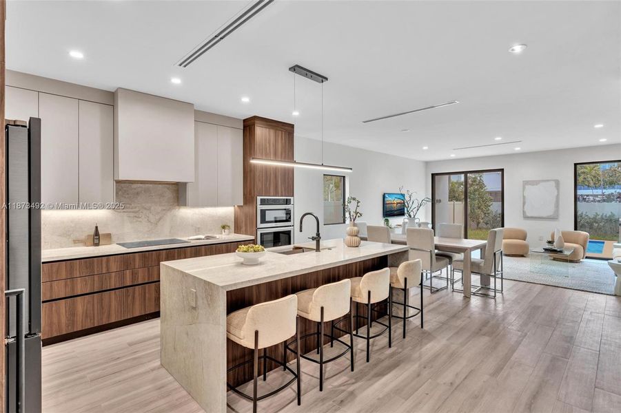 Furnished interior view inside a new home in , Miami (Image 4). Furnished interior view inside a new home in , Miami (Image 4).