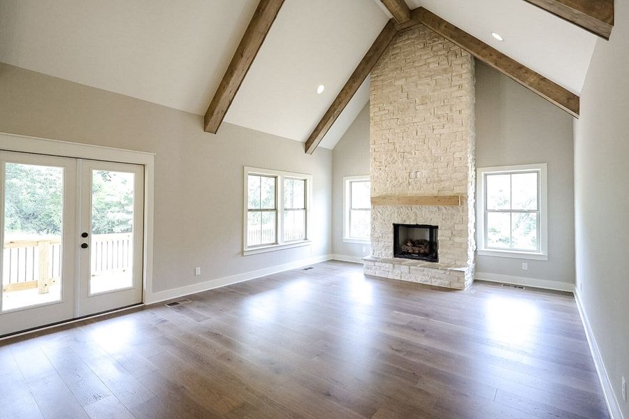 Spacious, unfurnished interior of a new home in Baker Road, Birchwood (Image 41).