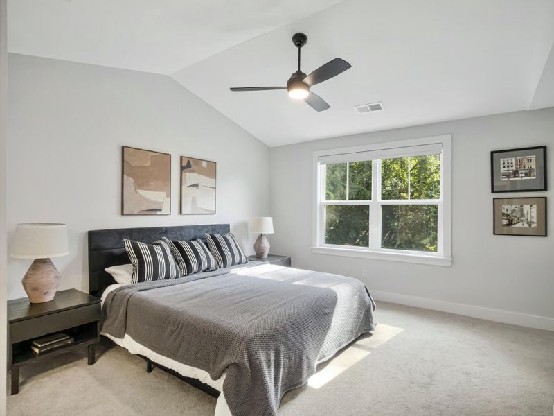 Furnished interior view inside a new home in , James Island (Image 43).