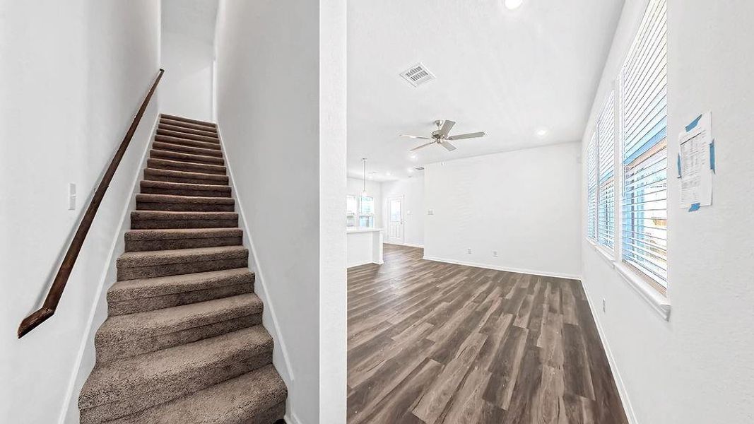 Spacious, unfurnished interior of a new home in , Houston (Image 22). Spacious, unfurnished interior of a new home in , Houston (Image 22).