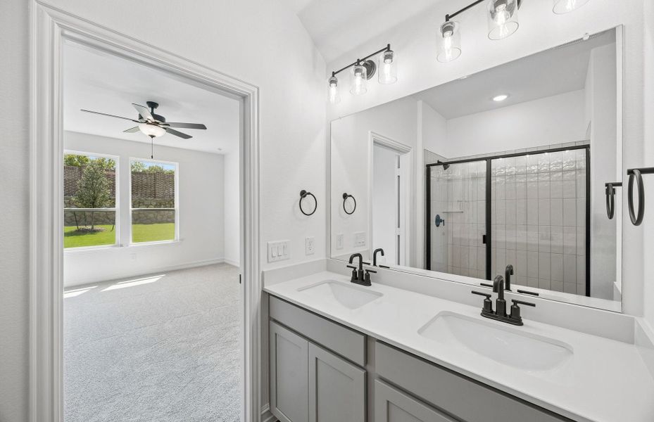 Furnished interior view inside a new home in Pinnacle at Legacy Hills, Celina (Image 12).