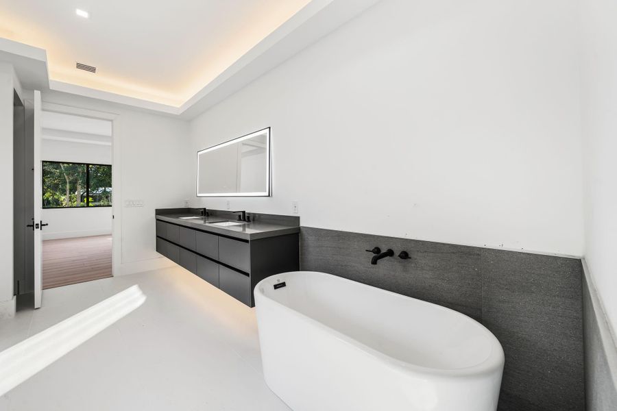 Furnished interior view inside a new home in , Loxahatchee (Image 6).