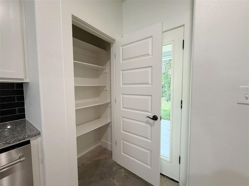 View of pantry