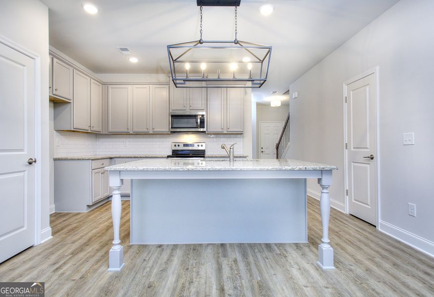 Furnished interior view inside a new home in Morning Creek Forest, Atlanta (Image 5).