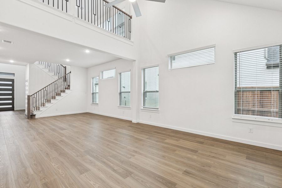 Open First Floor in the Picasso II home plan by Trophy Signature Homes – REPRESENTATIVE PHOTO Open First Floor in the Picasso II home plan by Trophy Signature Homes – REPRESENTATIVE PHOTO