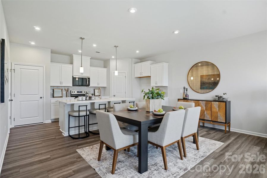 Representational only. Actual exterior elevation and interior finishes can vary.