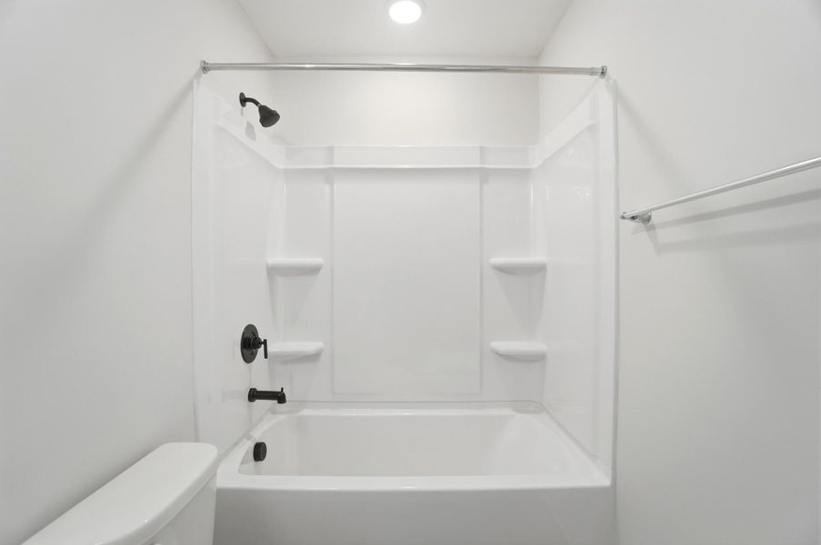 Furnished interior view inside a new home in Blythe Mill Townhomes, Waxhaw (Image 21).