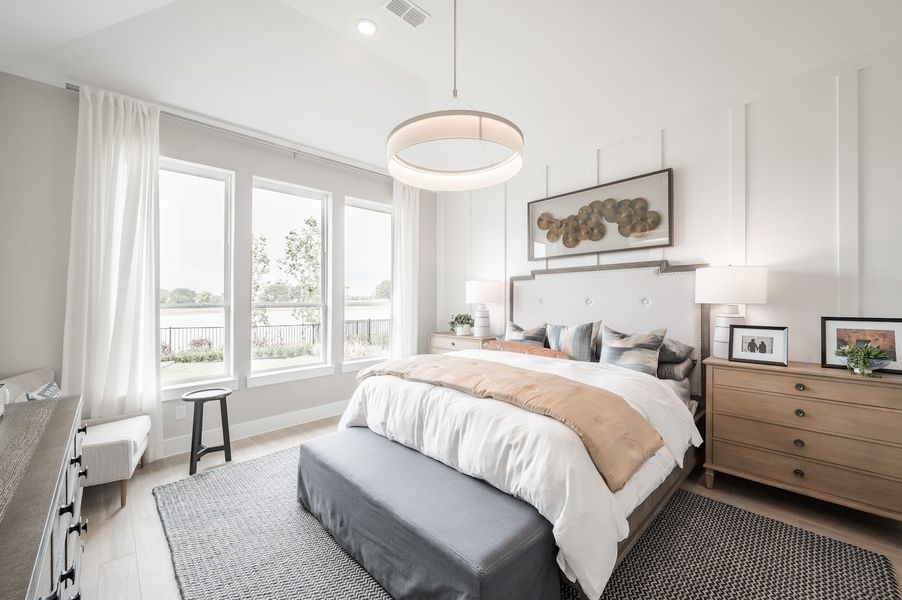 Representative furnished interior of a home built from the Verdin by Tri Pointe Homes in Pecan Ridge, Fulshear (Image 93).