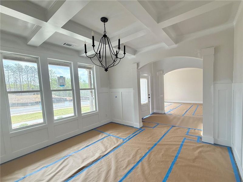 In-progress construction of a new home in , Hoschton, GA (Image 7).