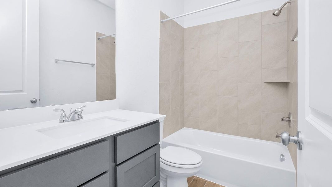 Furnished interior view inside a new home in Everly, Hockley (Image 7).