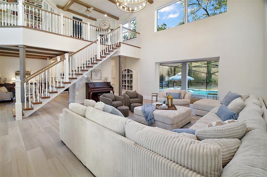 Furnished interior view inside a new home in , Deland (Image 17).