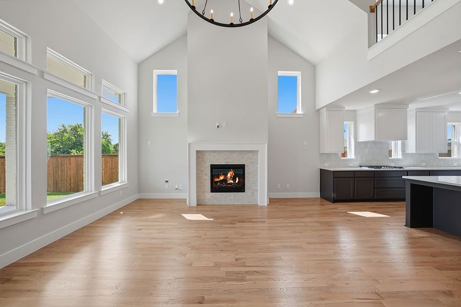 Spacious, unfurnished interior of a new home in Aster Park, McKinney (Image 36).
