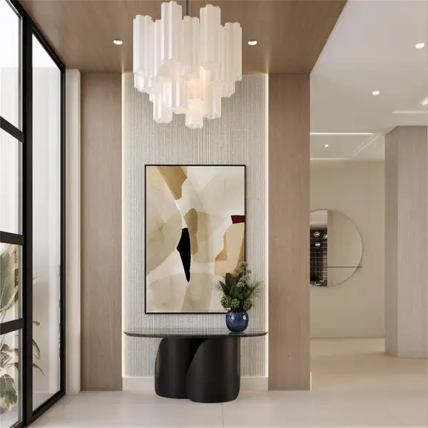 Furnished interior view inside a new home in , Plantation (Image 14).