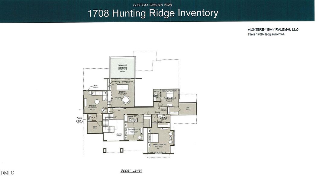 1708 Hunting Ridge 2nd Floor Plan