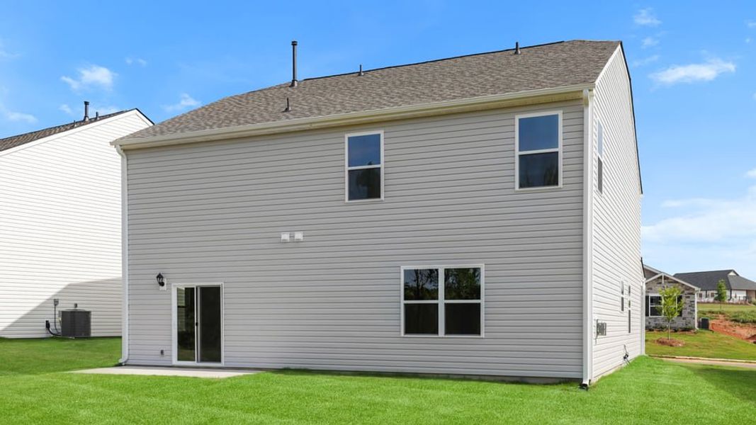 Exterior details and patio area of a home in Hunters Ridge, Woodruff (Image 20).