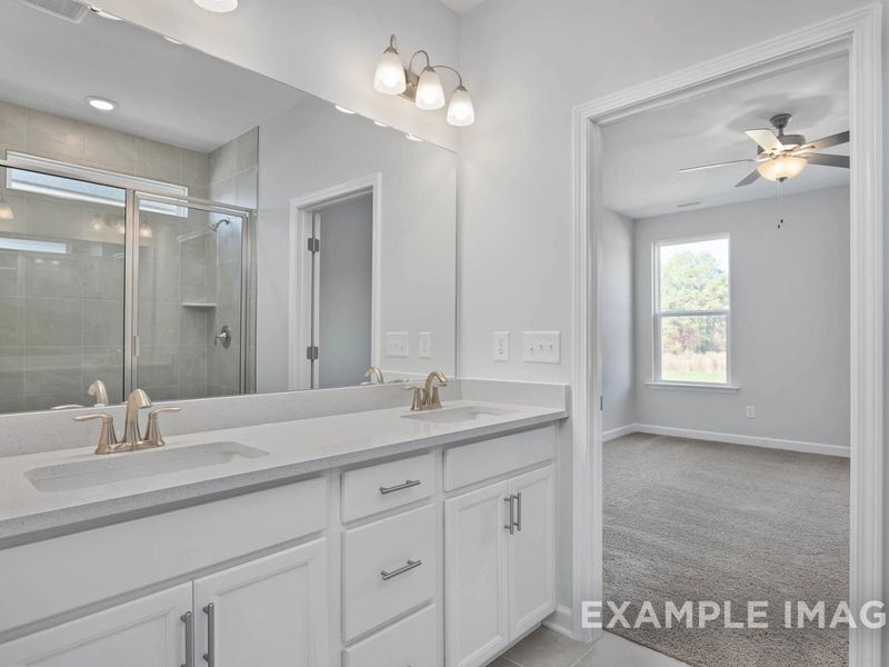 Representative furnished interior of a home built from the The Ash by Davidson Homes LLC in Retreat at North Main, Lillington (Image 33).