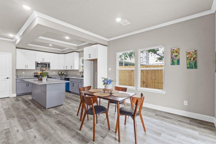 Furnished interior view inside a new home in , Kaufman (Image 16).