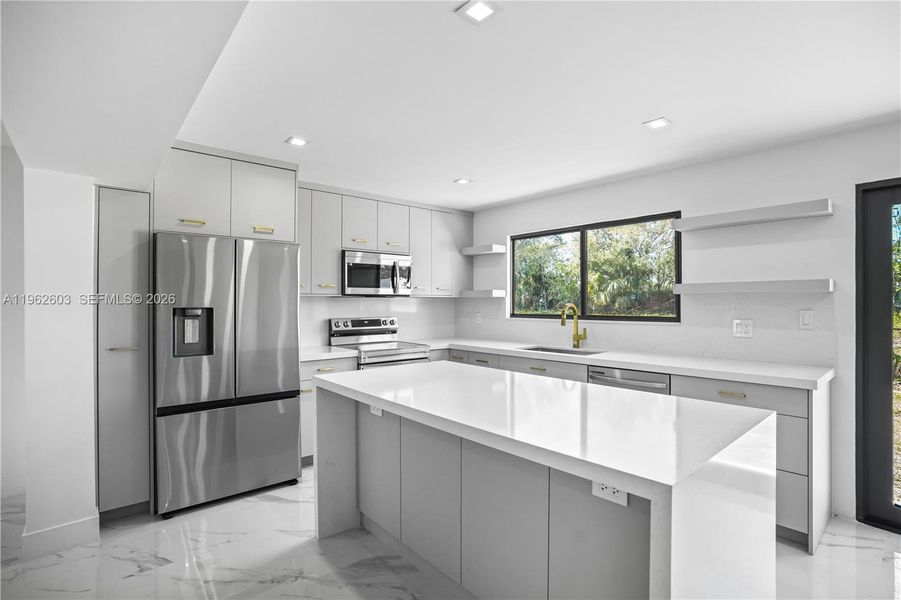 Furnished interior view inside a new home in , Fort Lauderdale (Image 8). Furnished interior view inside a new home in , Fort Lauderdale (Image 8).