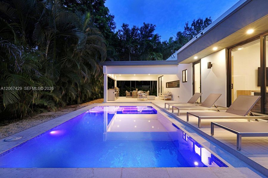 Exterior details and patio area of a home in , Biscayne Park (Image 32). Exterior details and patio area of a home in , Biscayne Park (Image 32).