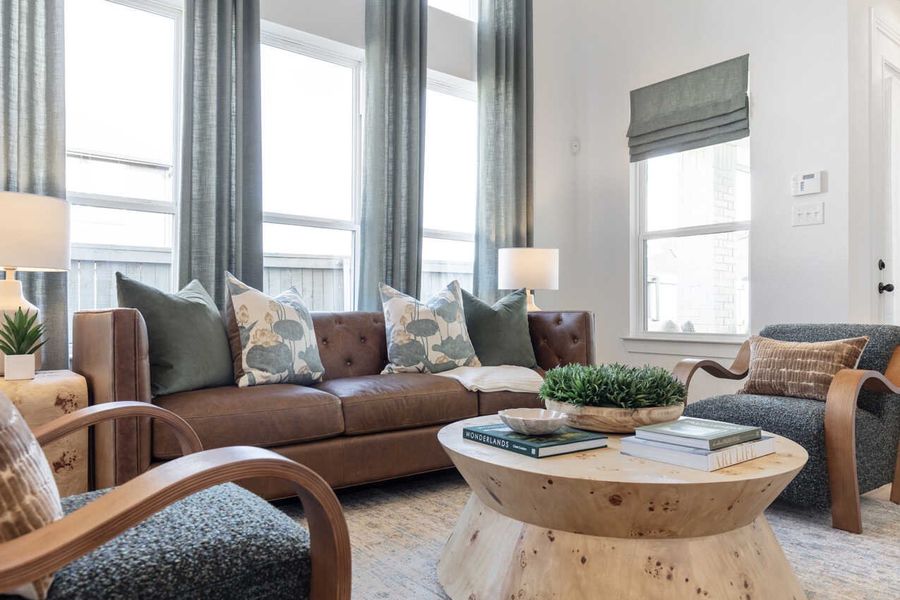 Representative Family Room - some options shown Representative Family Room - some options shown