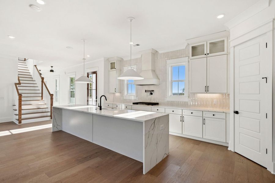 Furnished interior view inside a new home in Overlook at Copahee Sound, Awendaw (Image 19).