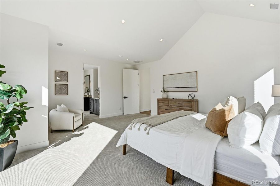 Furnished interior view inside a new home in , Denver (Image 13).