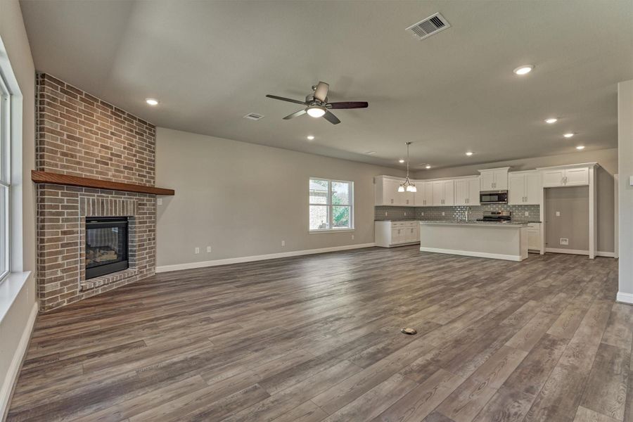 Spacious, unfurnished interior of a new home in , Willis (Image 40). Spacious, unfurnished interior of a new home in , Willis (Image 40).