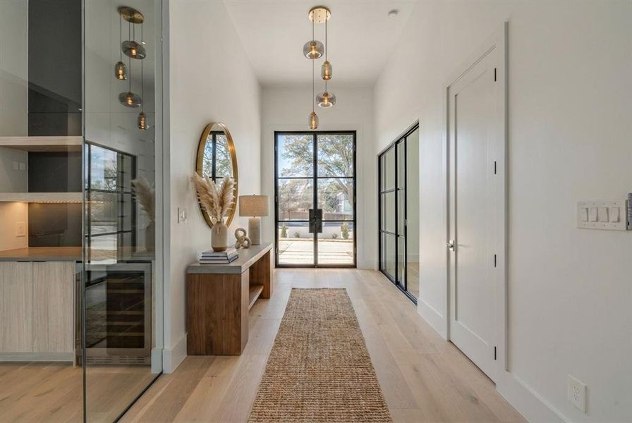 Furnished interior view inside a new home in , Dallas (Image 22).