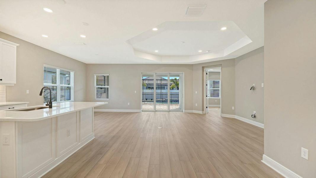 Spacious, unfurnished interior of a new home in Windward Real Estate and Homes for Sale in Sarasota, FL - Neal Communities, Lakewood Ranch (Image 19).